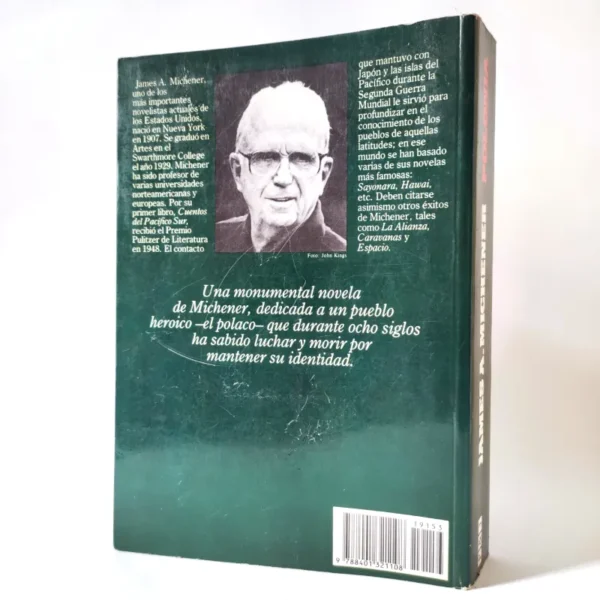 Polonia. James A. Michener, książka po hiszpańsku