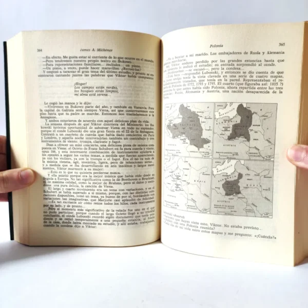 Polonia. James A. Michener, książka po hiszpańsku