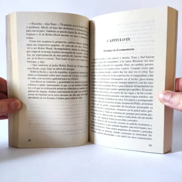 Las aventuras de Tom Sawyer. Mark Twain, książka po hiszpańsku