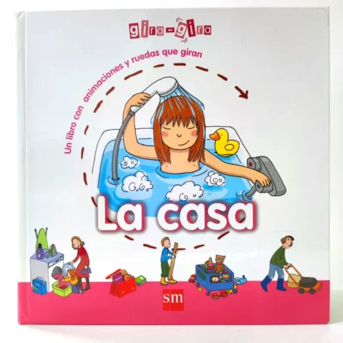 La casa. Gira-gira. SM, książka po hiszpańsku dla dzieci