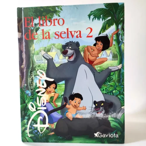 El Libro de la Selva 2. Disney, książka po hiszpańsku dla dzieci