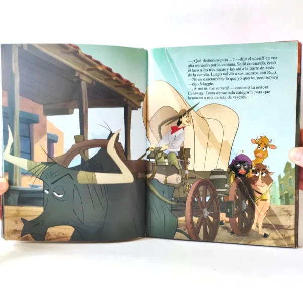 Zafarrancho en el rancho. Disney, książka po hiszpańsku dla dzieci