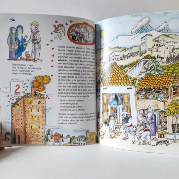 La Alhambra contada a los niños. Ediciones Miguel Sánchez