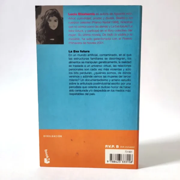 La Eva futura. Lucía Etxebarria, książka po hiszpańsku