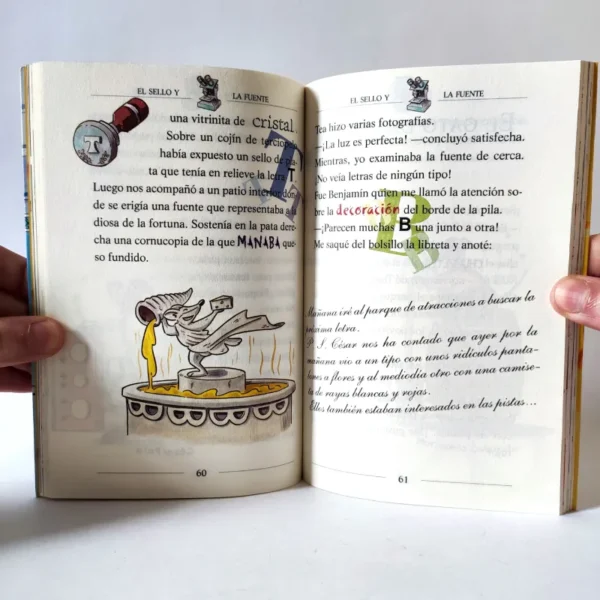 La sonrisa de Mona Ratisa. Geronimo Stilton. Destino, książka po hispzańsku