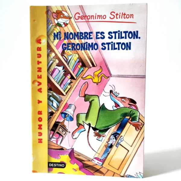Mi nombre es Stilton, Geronimo Stilton. Destino, książka po hiszpańsku