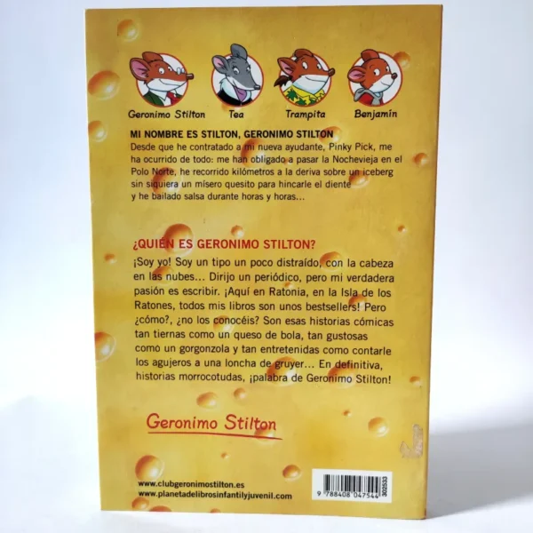 Mi nombre es Stilton, Geronimo Stilton. Destino, książka po hiszpańsku