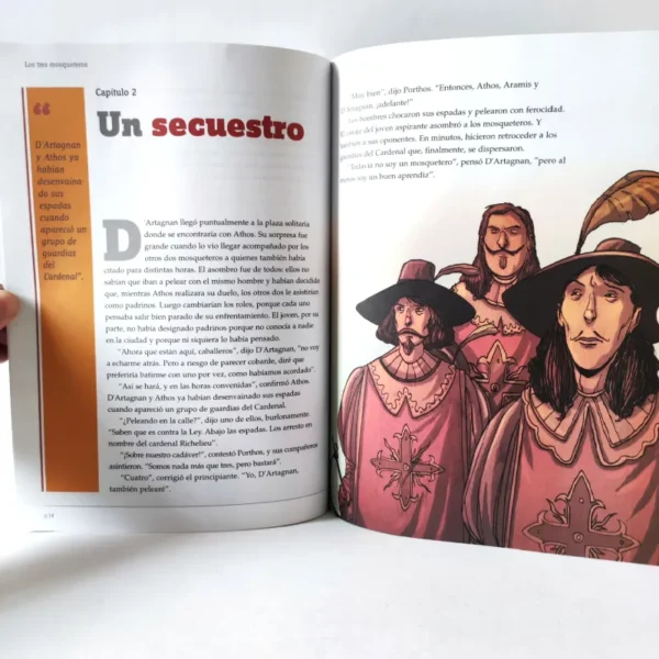 Los tres mosqueteros. Alejandro Dumas, książka po hiszpańsku