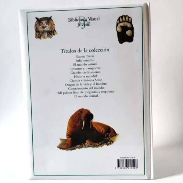 El mundo animal (Biblioteca Visual Juvenil) Libsa, książka po hiszpańsku