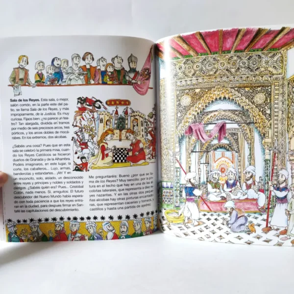La Alhambra contada a los niños. Ediciones Miguel Sánchez