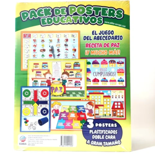 Pack de Posters Educativos Nº 1. Ediba