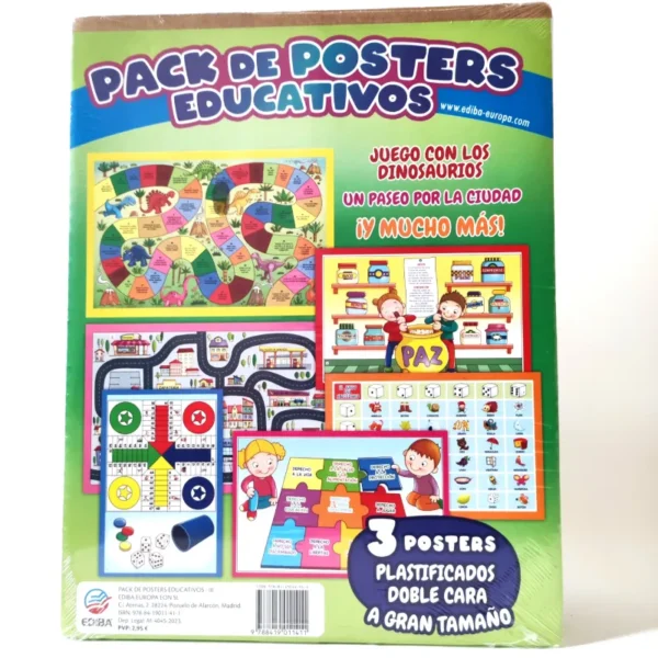 Pack de Posters Educativos Nº 3. Ediba