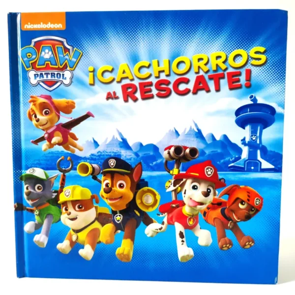 Paw Patrol ¡Cachorros al rescate!, książka po hiszpańsku dla dzieci