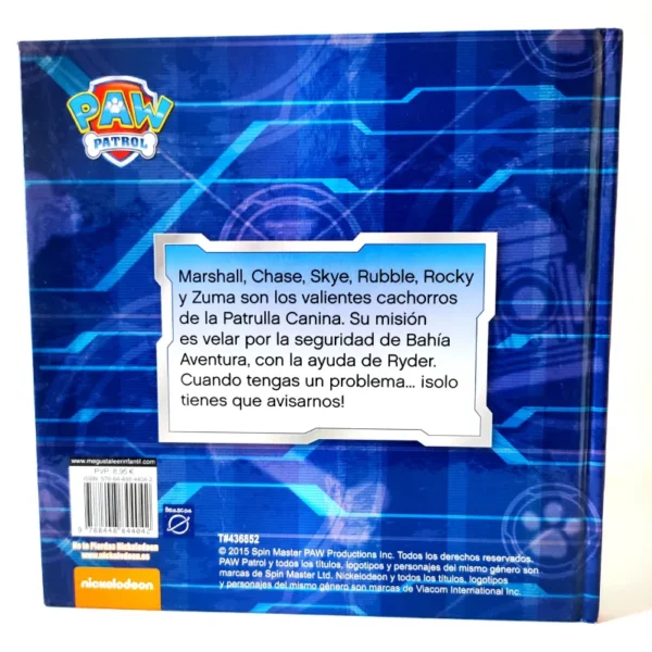 Paw Patrol ¡Cachorros al rescate!, książka po hiszpańsku dla dzieci