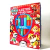 Paw Patrol ¡ Listos para la acción! 12 libros de cartón