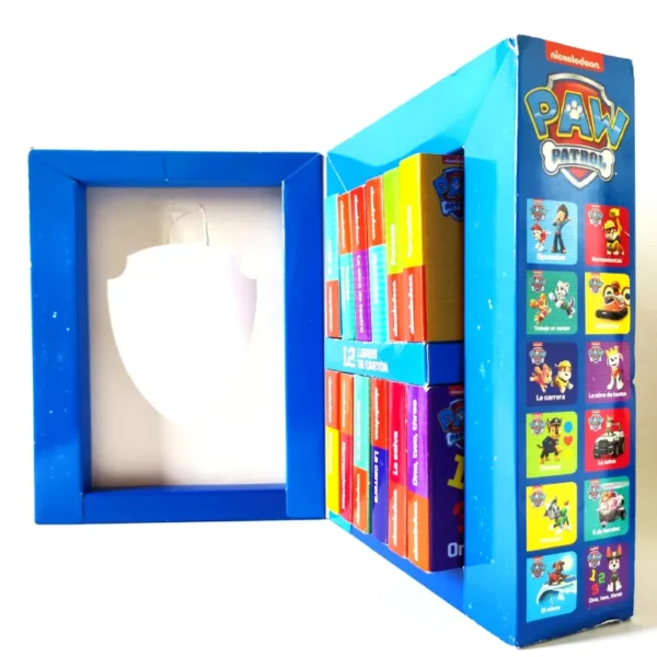 Paw Patrol ¡ Listos para la acción! 12 libros de cartón