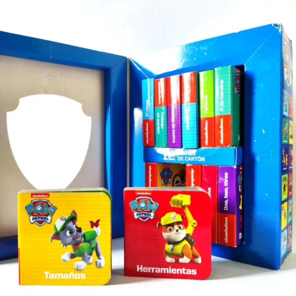 Paw Patrol ¡ Listos para la acción! 12 libros de cartón
