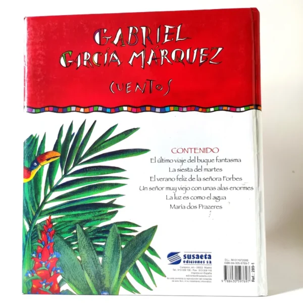 Gabriel Garcia Marquez: Cuentos. Susaeta, książka po hiszpańsku