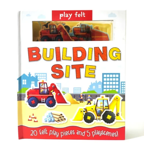 Play Felt Building Site - Activity Book, książka po angielsku