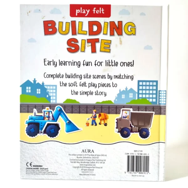 Play Felt Building Site - Activity Book, książka po angielsku