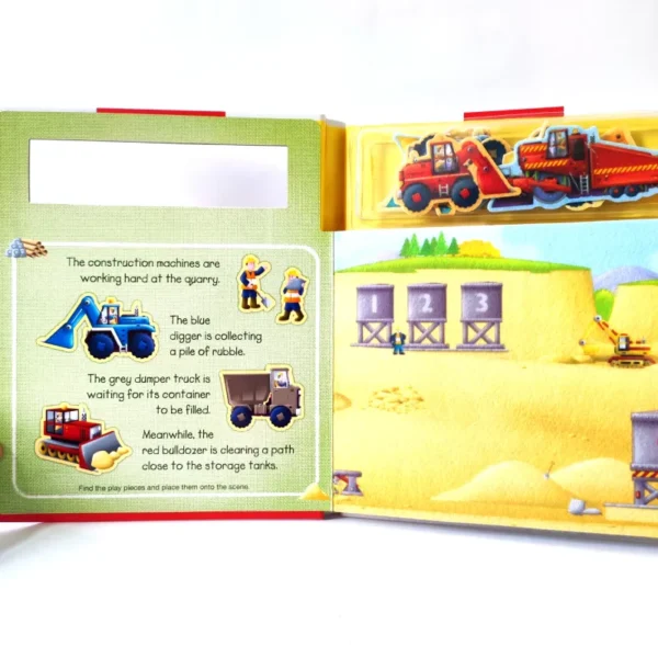 Play Felt Building Site - Activity Book, książka po angielsku