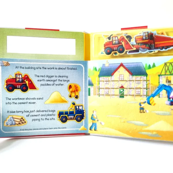 Play Felt Building Site - Activity Book, książka po angielsku