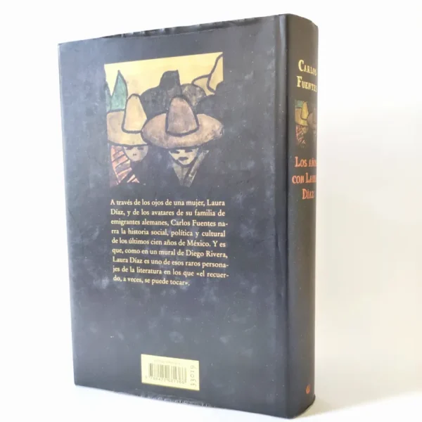 Los años con Laura Díaz. Carlos Fuentes, książka po hiszpańsku