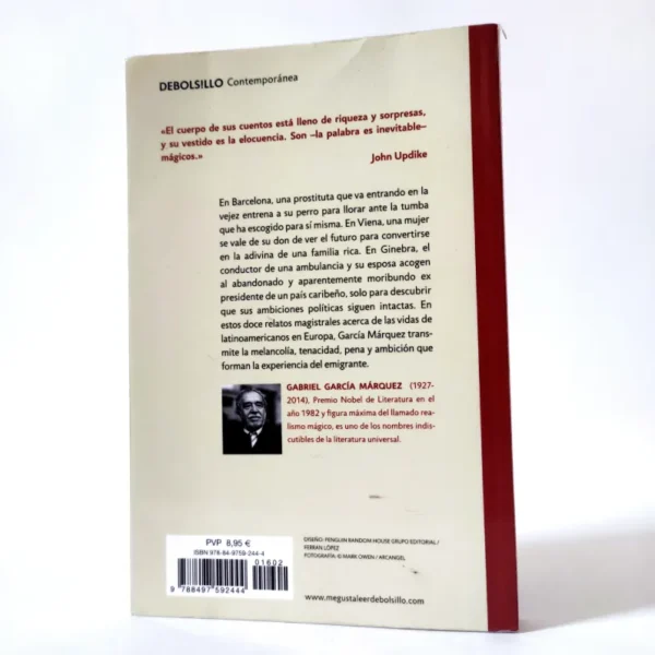 Doce cuentos peregrinos. Gabriel García Márquez, Dwanaście opowiadań tułaczych, książka po hiszpańsku