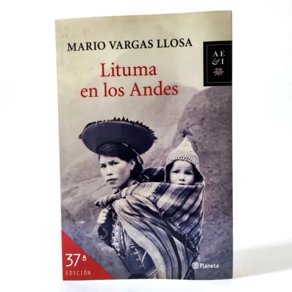Lituma en los Andes. Mario Vargas Llosa, książka po hiszpańsku