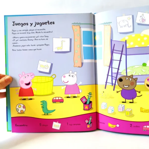 Peppa Pig ¡Juega al escondite! Busca y encuentra