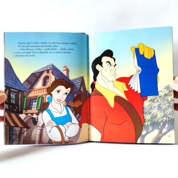 La Bella y la Bestia. Clásicos Disney, książka po hiszpańsku