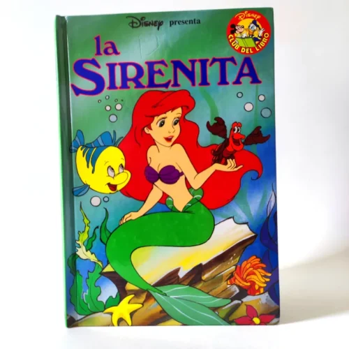 La Sirenita. Disney, książka po hiszpańsku