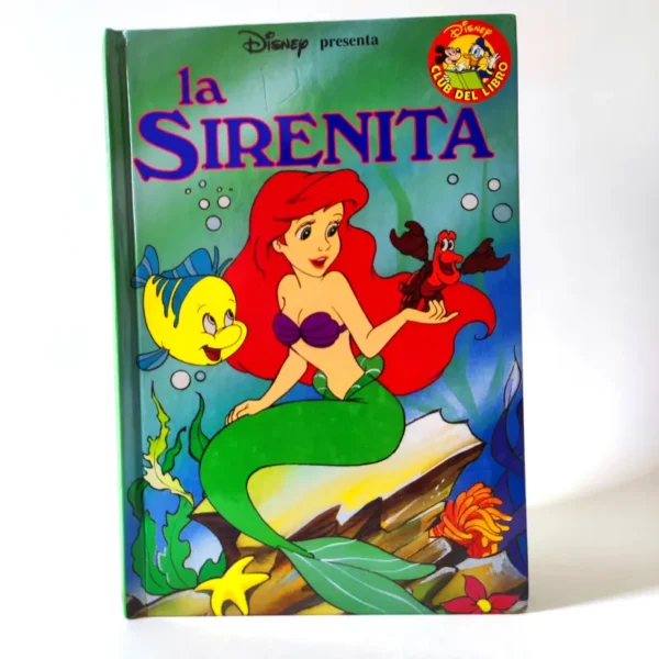 La Sirenita. Disney, książka po hiszpańsku
