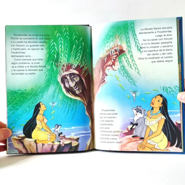 Pocahontas. Disney, książka po hiszpańsku