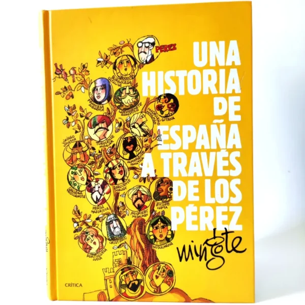 Una historia de España a través de los Pérez. Antonio Mingote, ksiażka po hiszpańsku