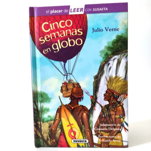 Cinco semanas en globo. Julio Verne. Susaeta