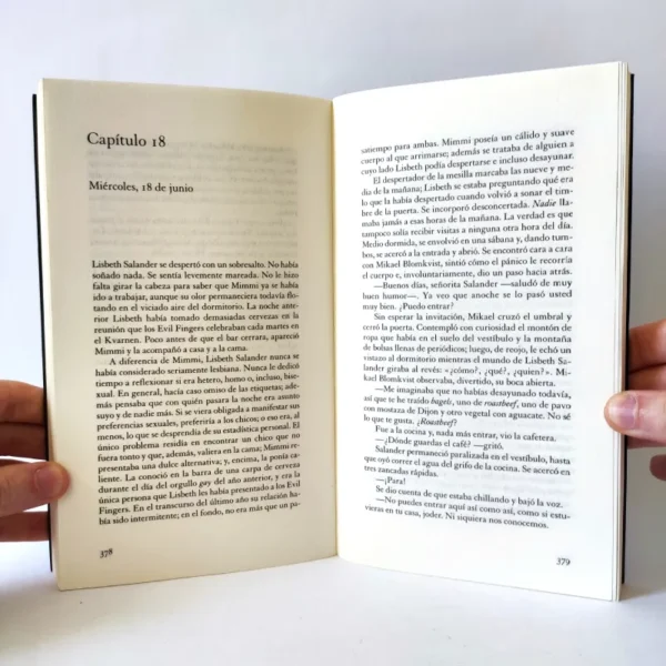 Los hombres que no amaban a las mujeres. Stieg Larsson, książka po hiszpańsku