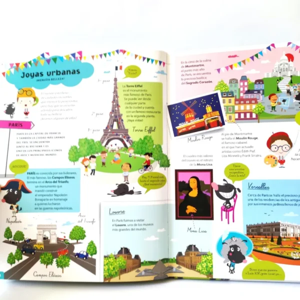 Atlas de ciudades. SM, książka po hiszpańsku
