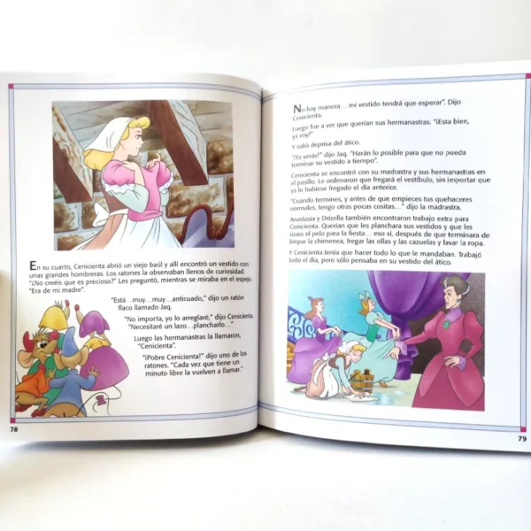 Cuentos Encantadores. Disney, książka po hiszpańsku
