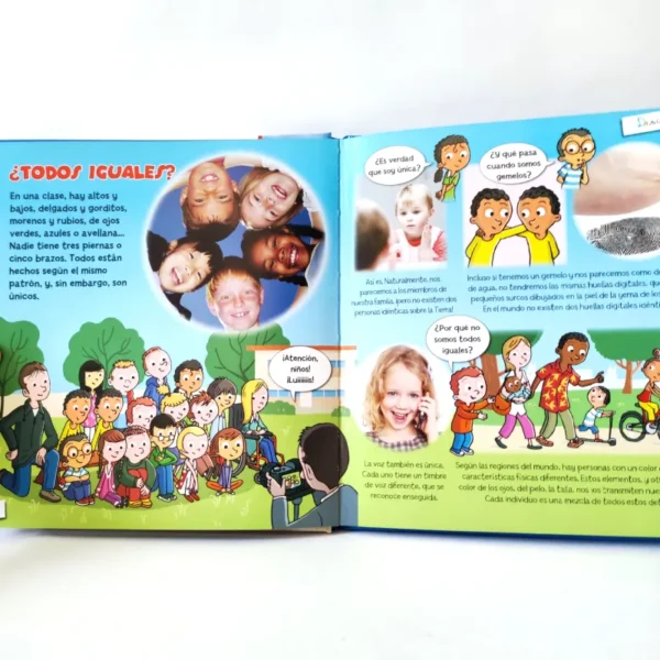 Descubrimos el cuerpo. PaniniBooks, książka po hiszpańsku