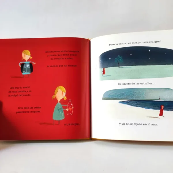 El corazón y la botella. Oliver Jeffers