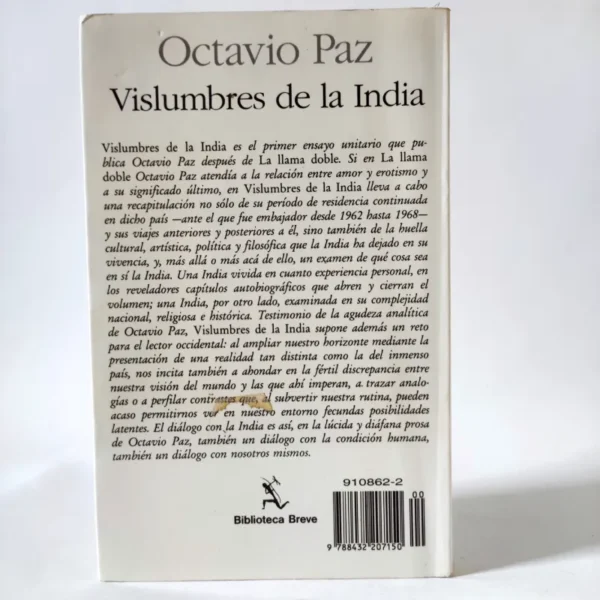 Vislumbres de la India. Paz Octavio