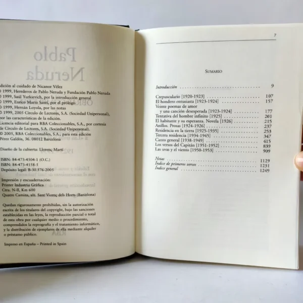 Obras completas. Pablo Neruda