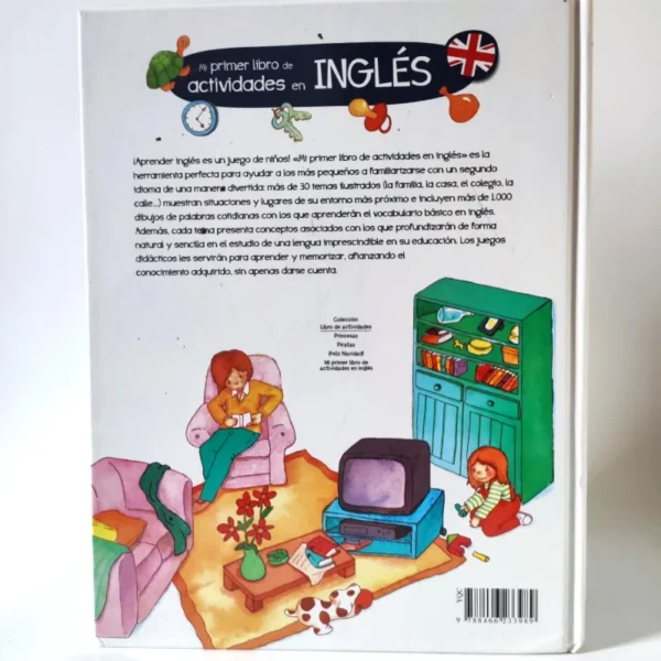 Mi primer libro de actividades en Inglés. Libsa