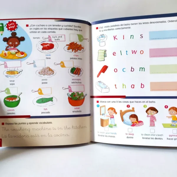 Mi primer libro de actividades en Inglés. Libsa