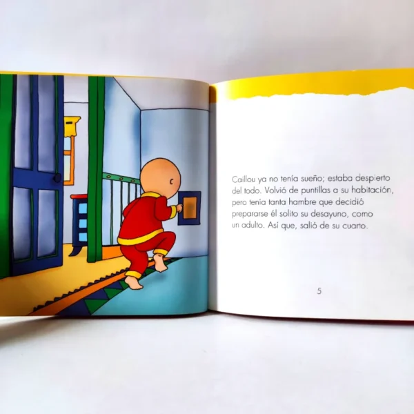 Caillou planea una sorpresa