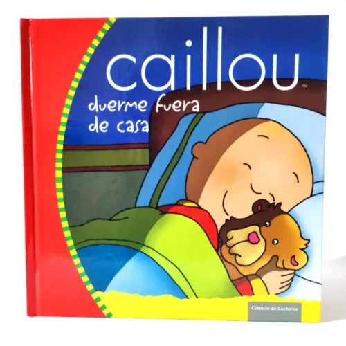 Caillou duerme fuera de casa