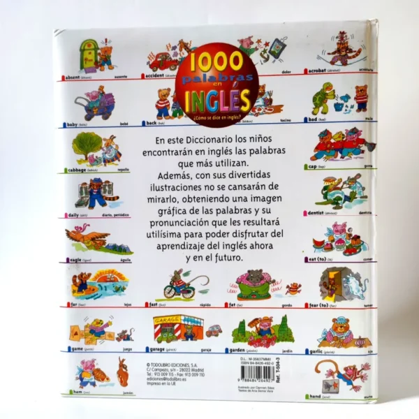 1000 Palabras en inglés. Todolibro
