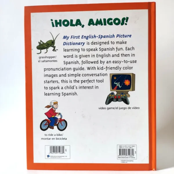 My first English-Spanish picture dictionary