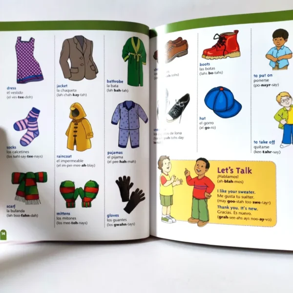 My first English-Spanish picture dictionary